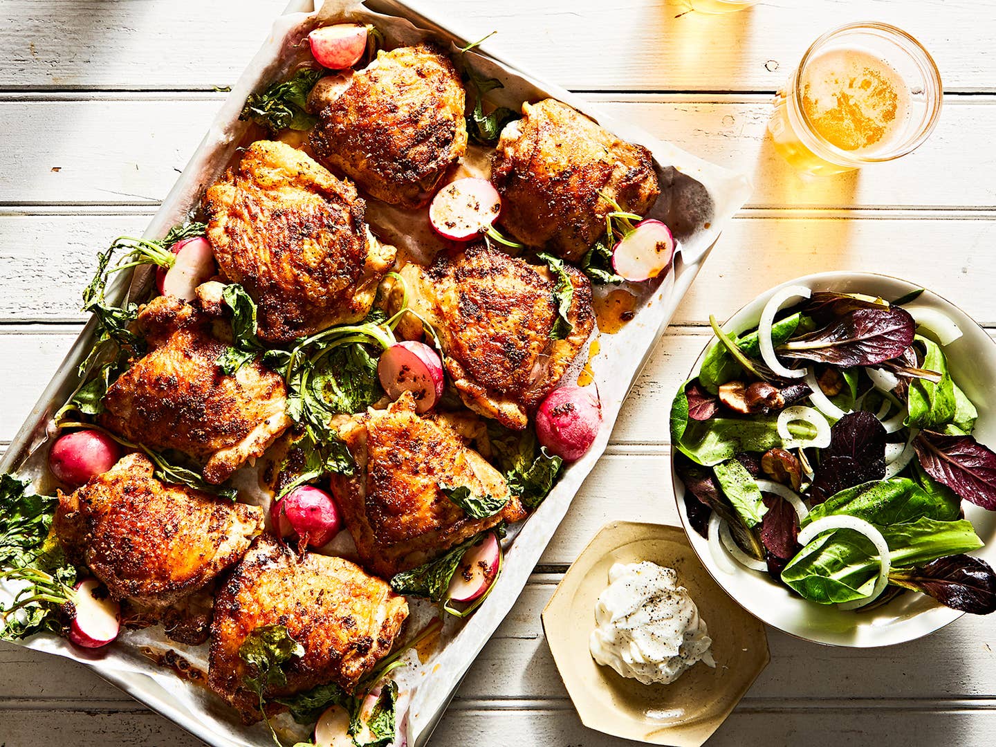 Spice Rubbed Shawarma Spiced Chicken Father's Day recipes